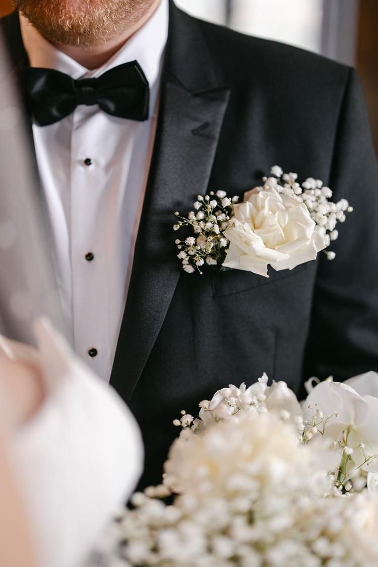 Melisa + Erik | Modern, Black Tie, December Wedding At Le Chateau | South Salem, NY